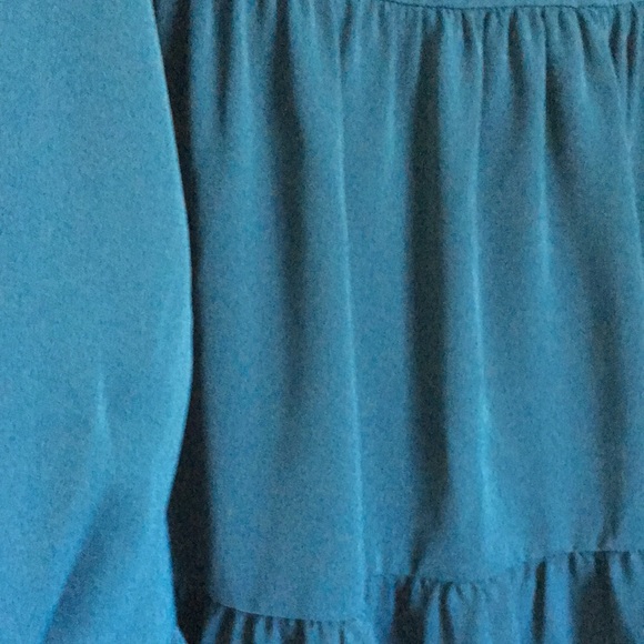 NWOT Tuckernuck Kenzo dress in deep blue crepe L - Picture 5 of 10